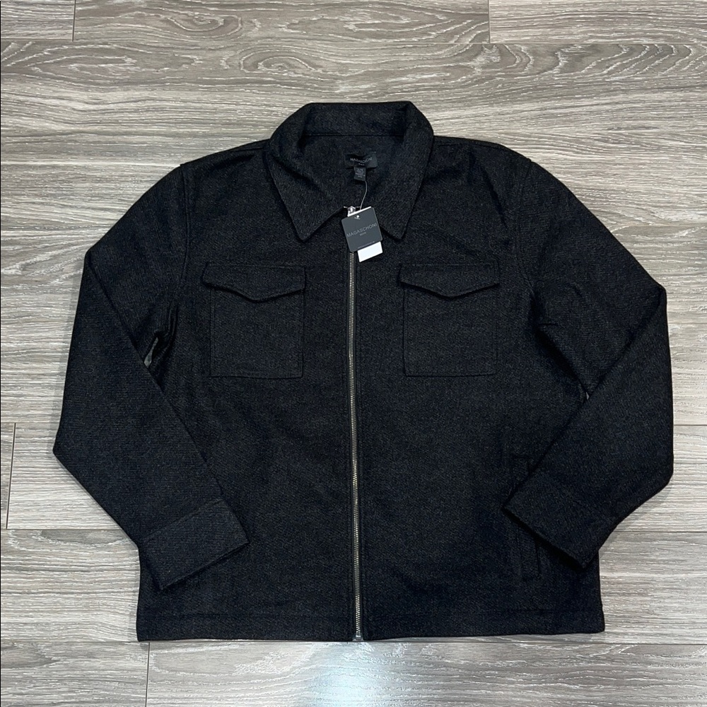 Magaschoni Charcoal Gray Jacket
